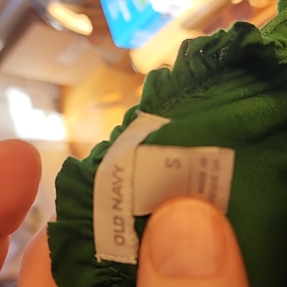 Old Navy women's green long sleeve tunic size small - Picture 5 of 8